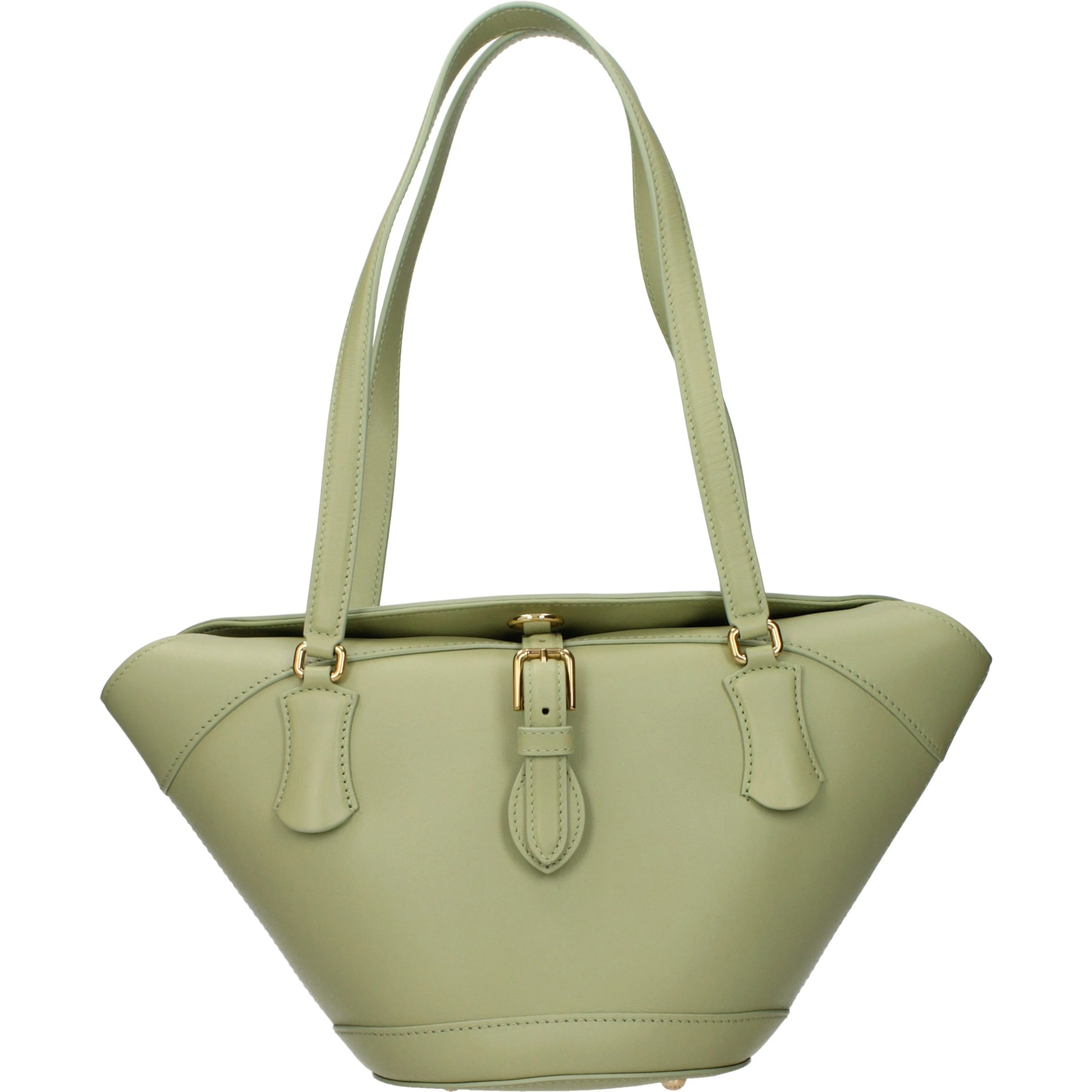 Green Leather Shoulder Bag