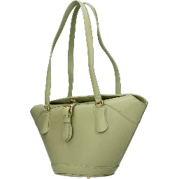 Green Leather Shoulder Bag
