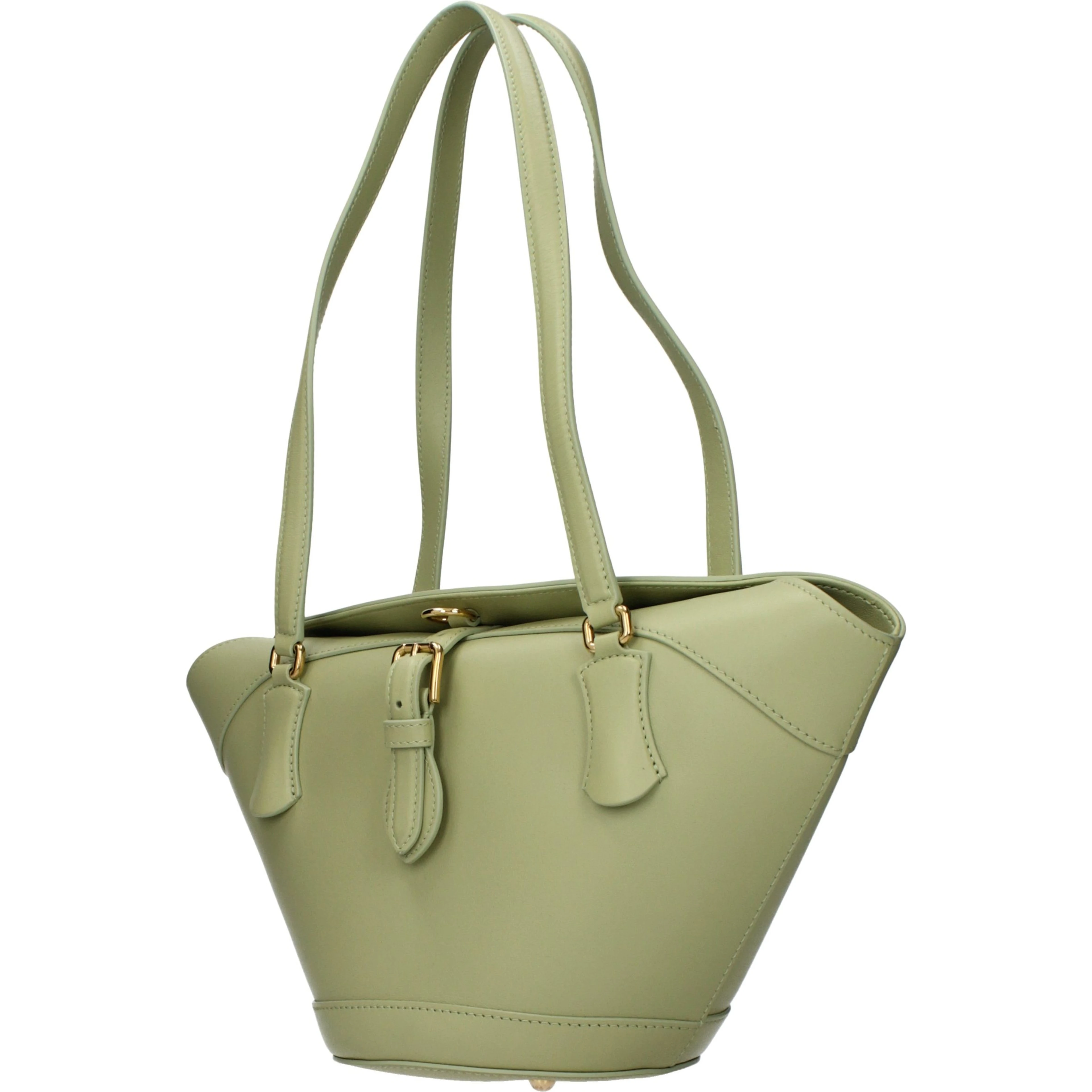Green Leather Shoulder Bag