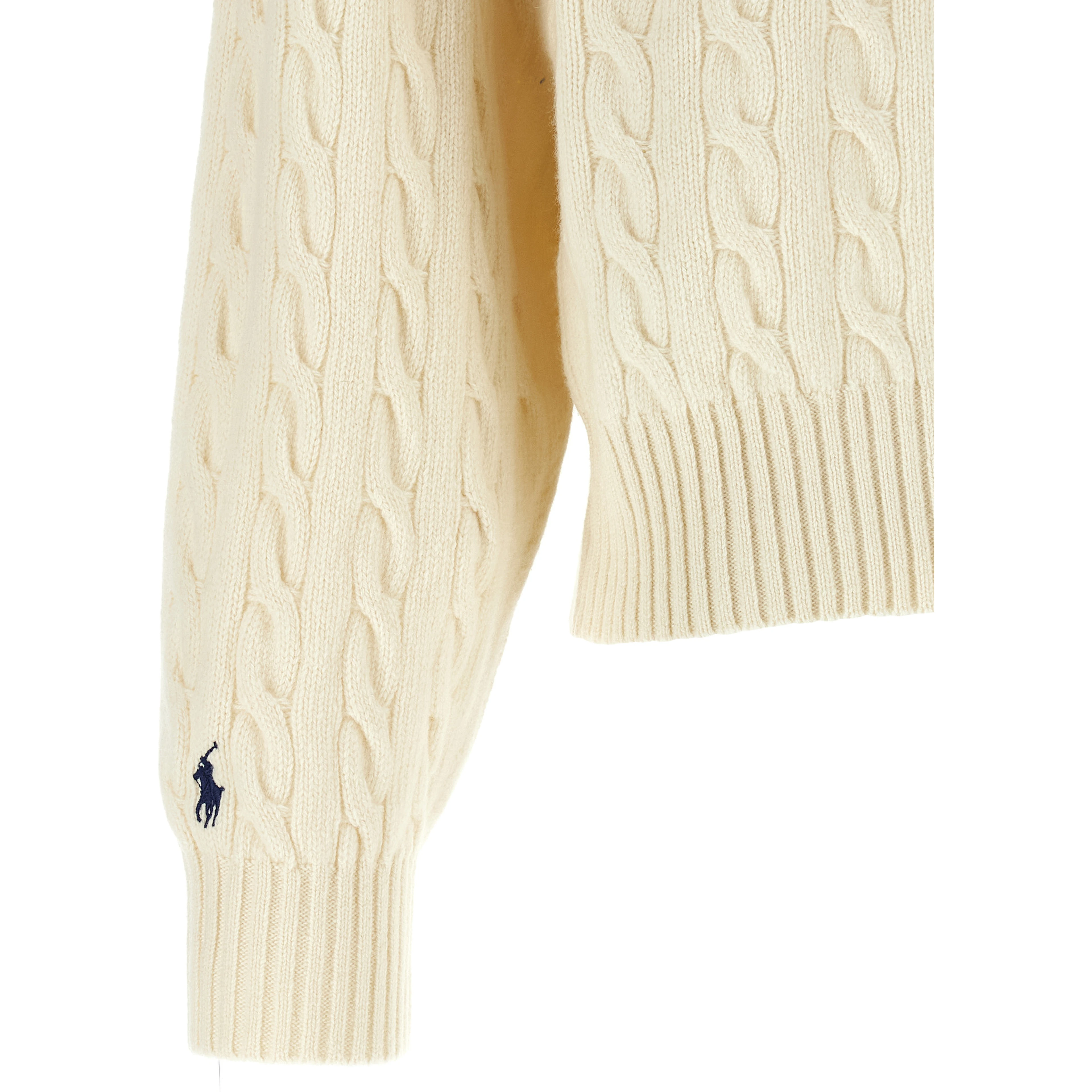 White Wool Cardigan