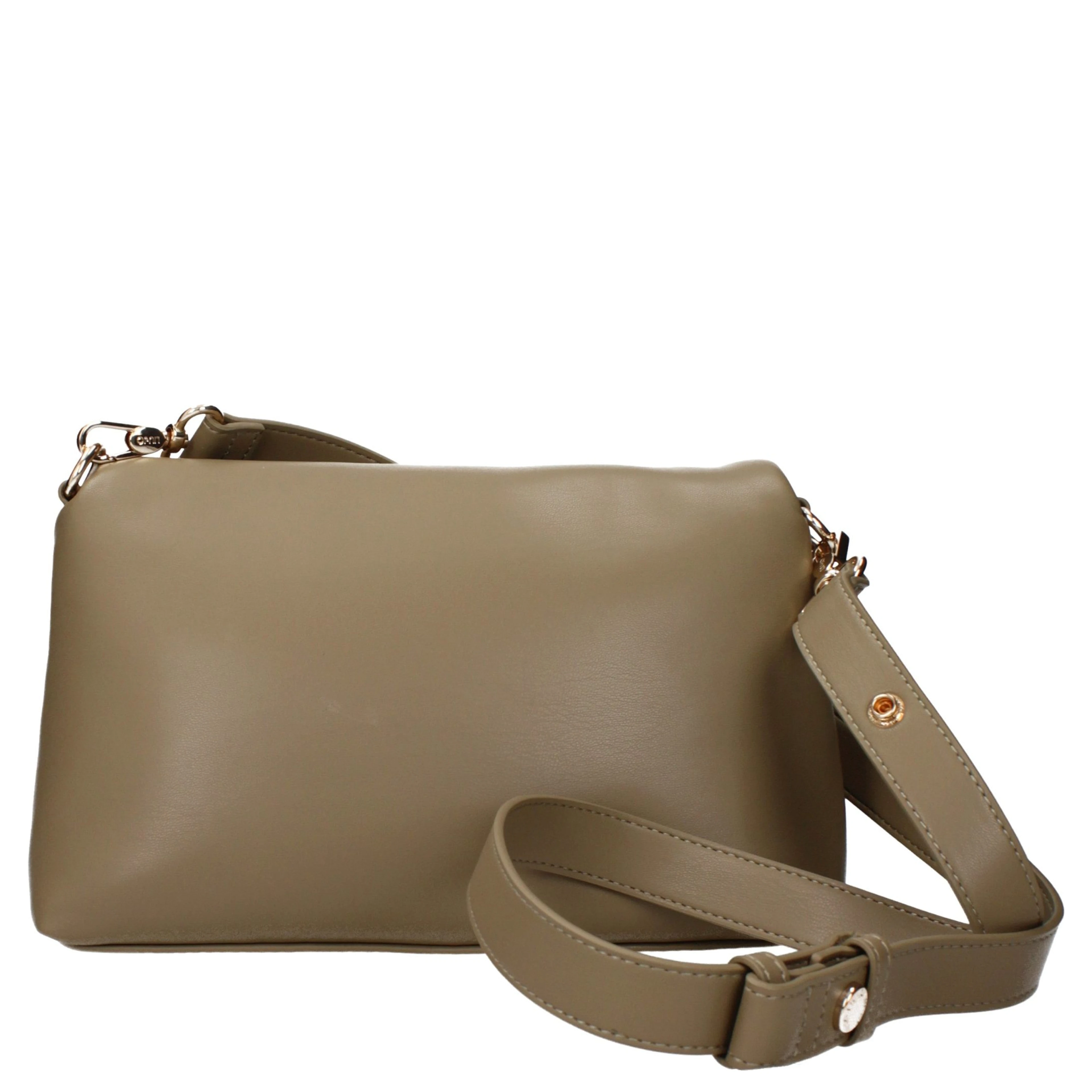 Green Polyester Shoulder Bag