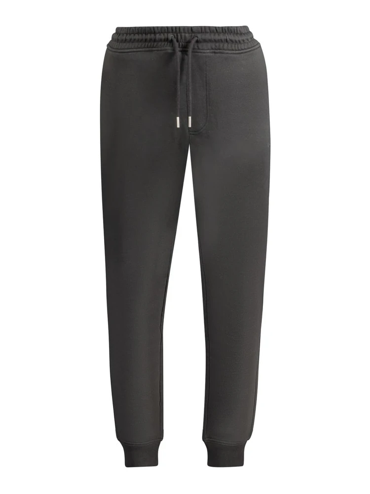Black Cotton Men's Trousers