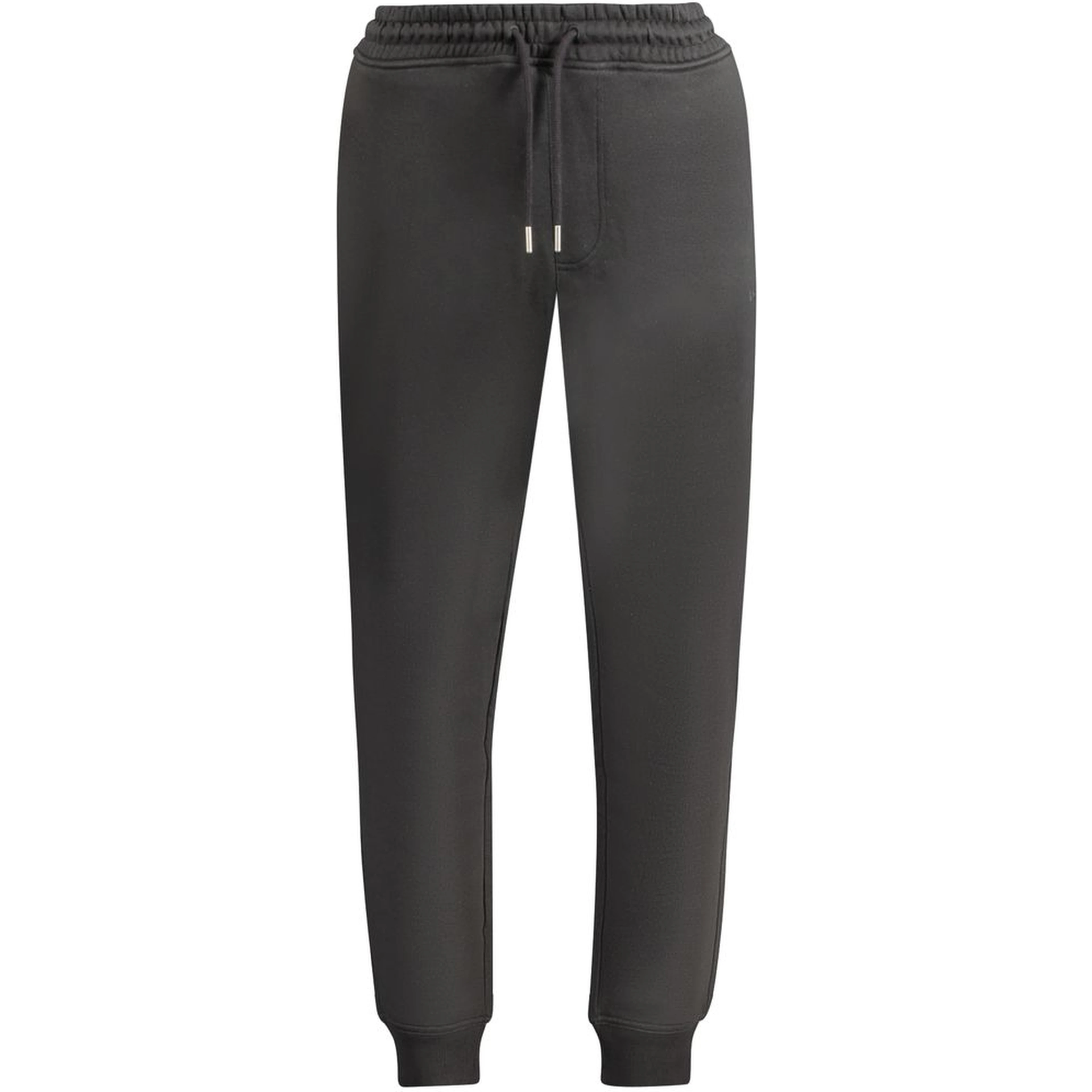 Black Cotton Men's Trousers