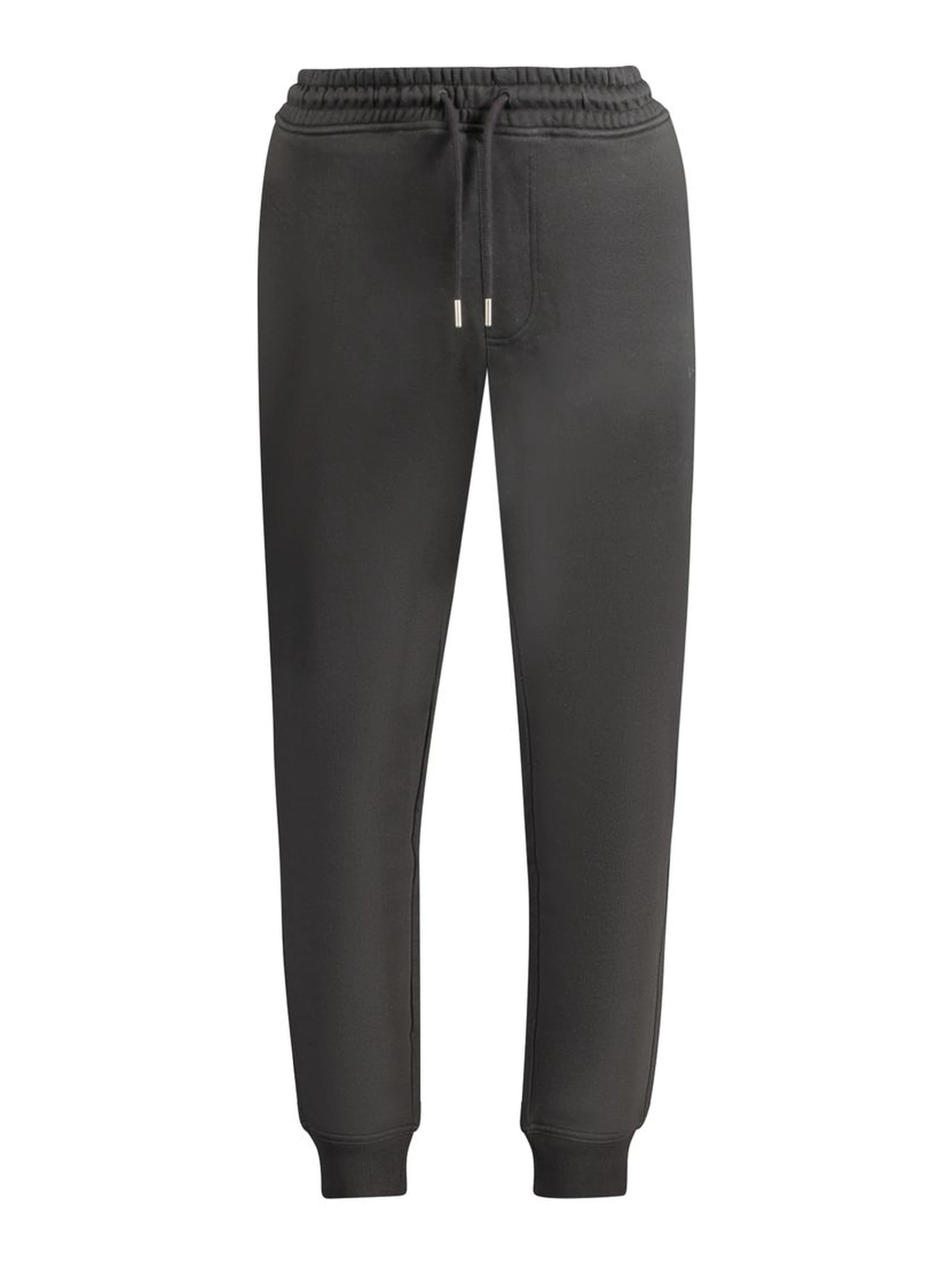 Black Cotton Men's Trousers