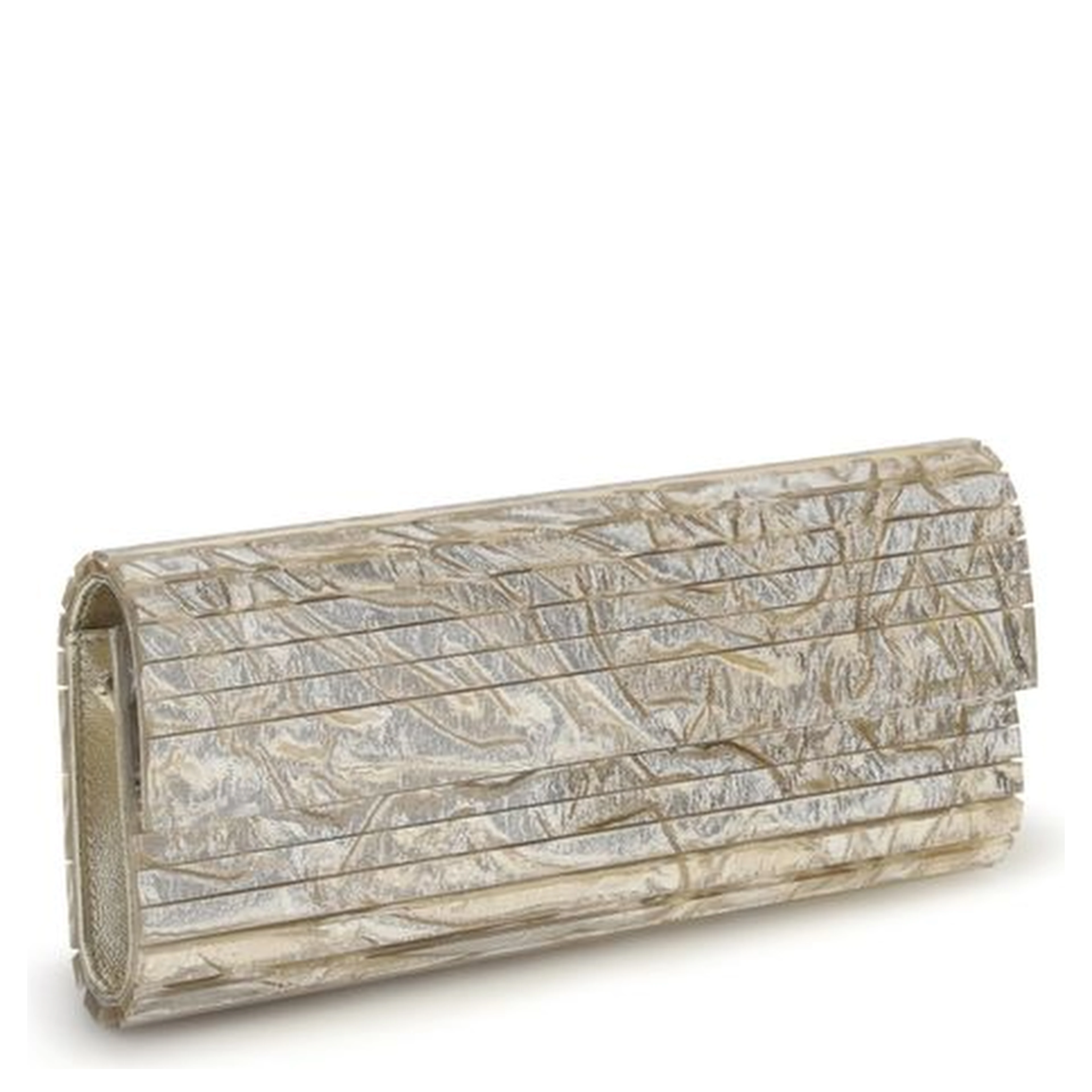 Gold Plexiglass Shoulder Bag
