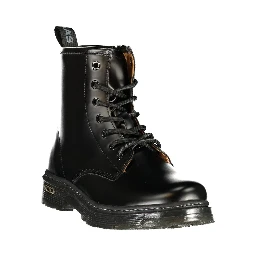 Black Polyurethane Women's Boot