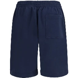 Blue Cotton Shorts