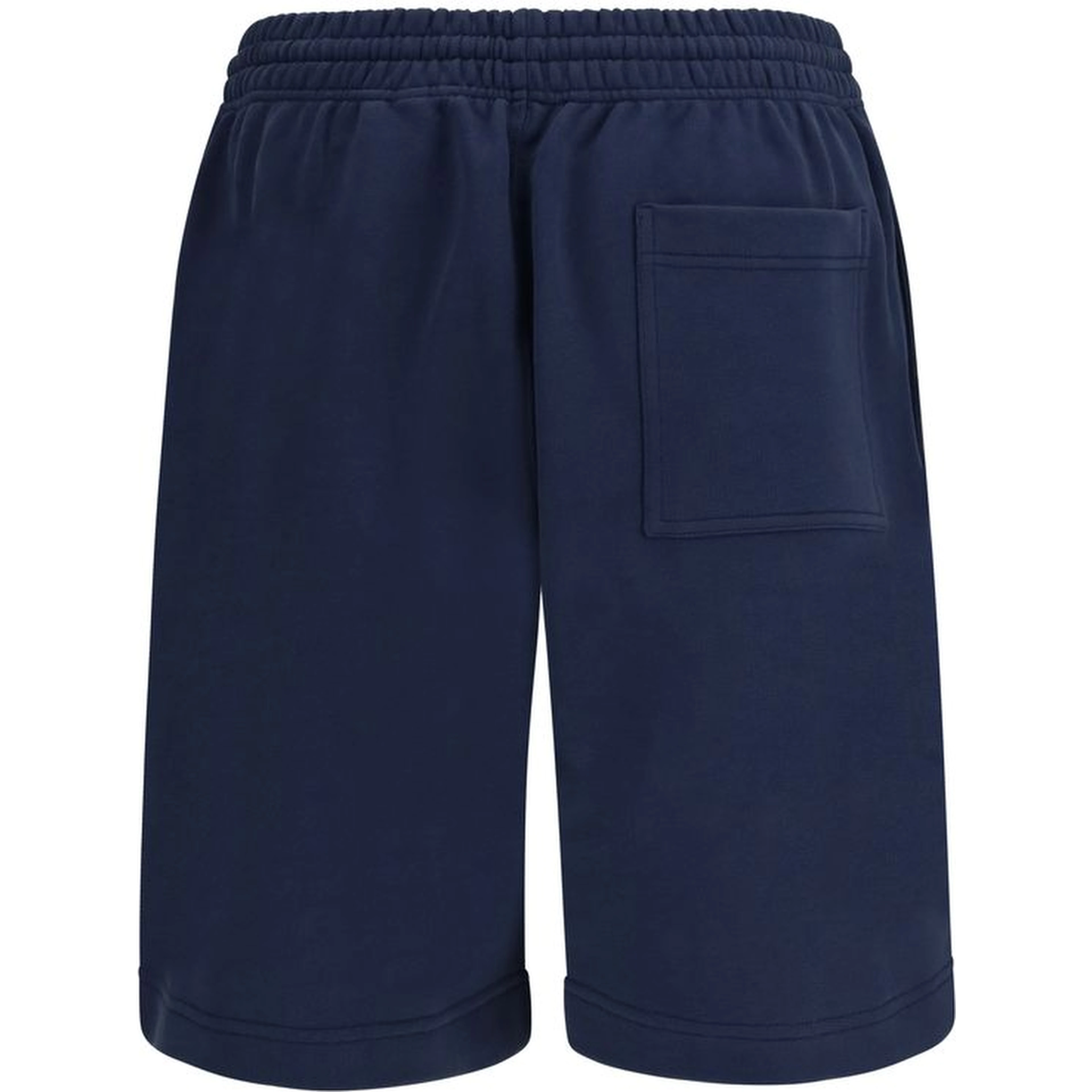 Blue Cotton Shorts