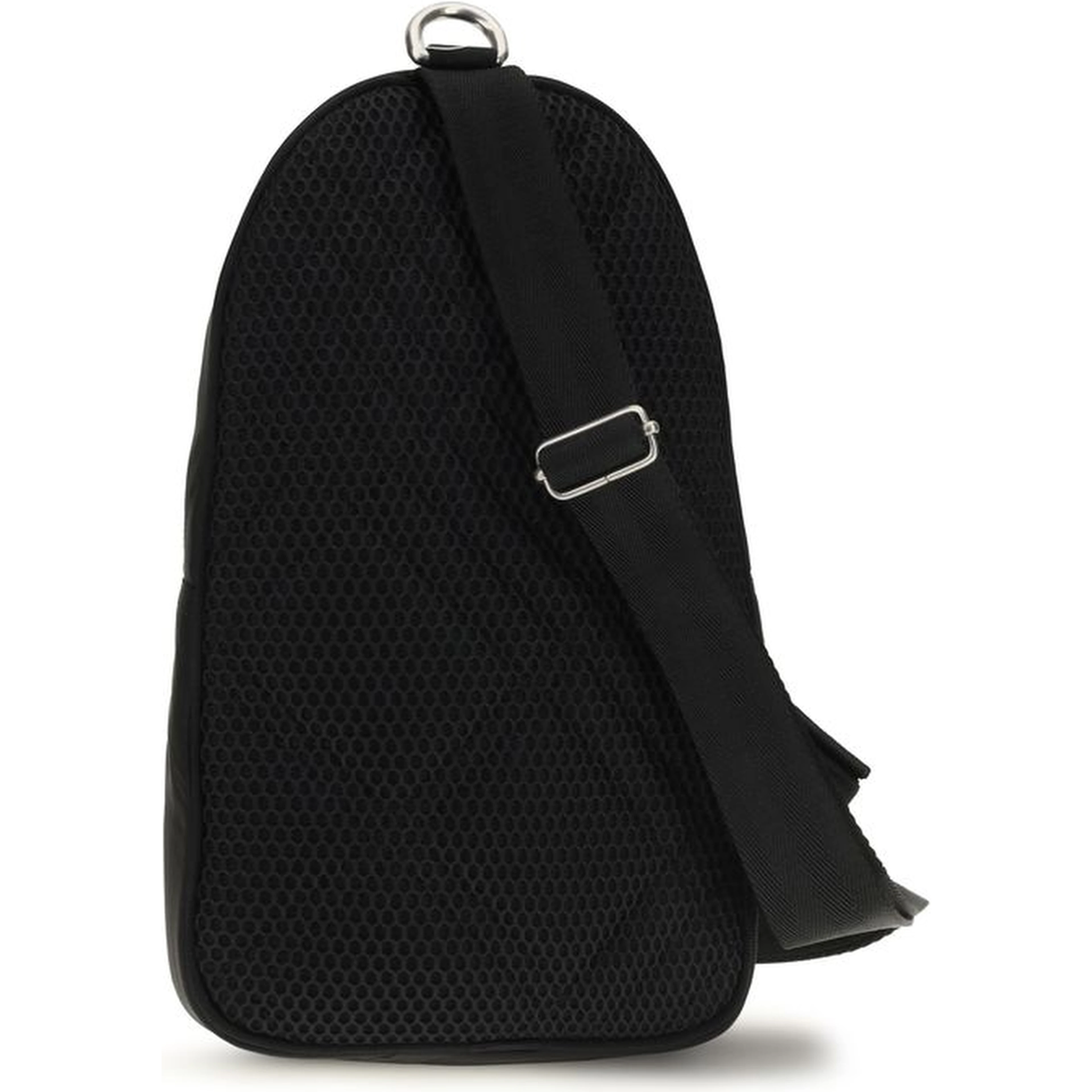 Black Fabric Shoulder Bag