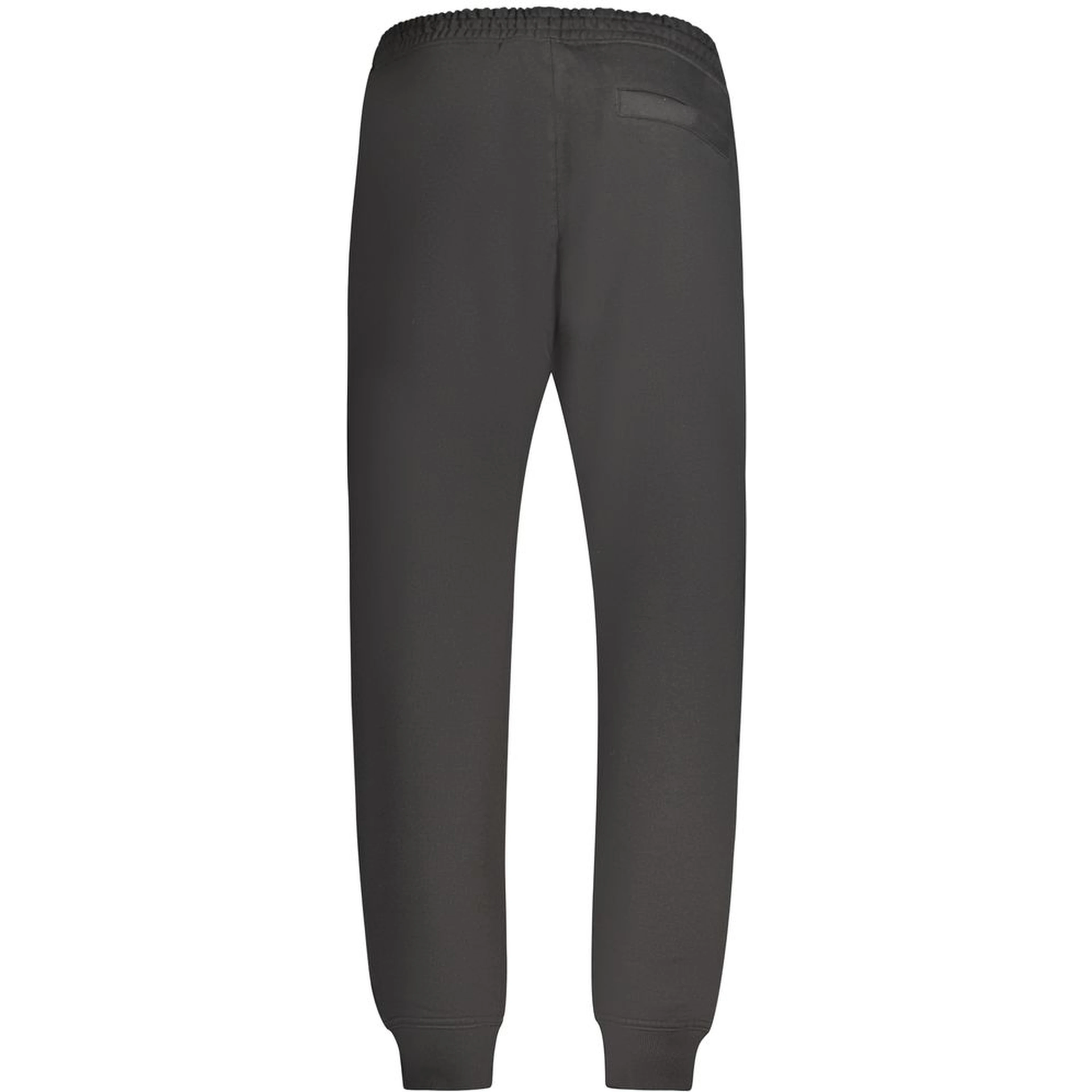 Black Cotton Men's Trousers