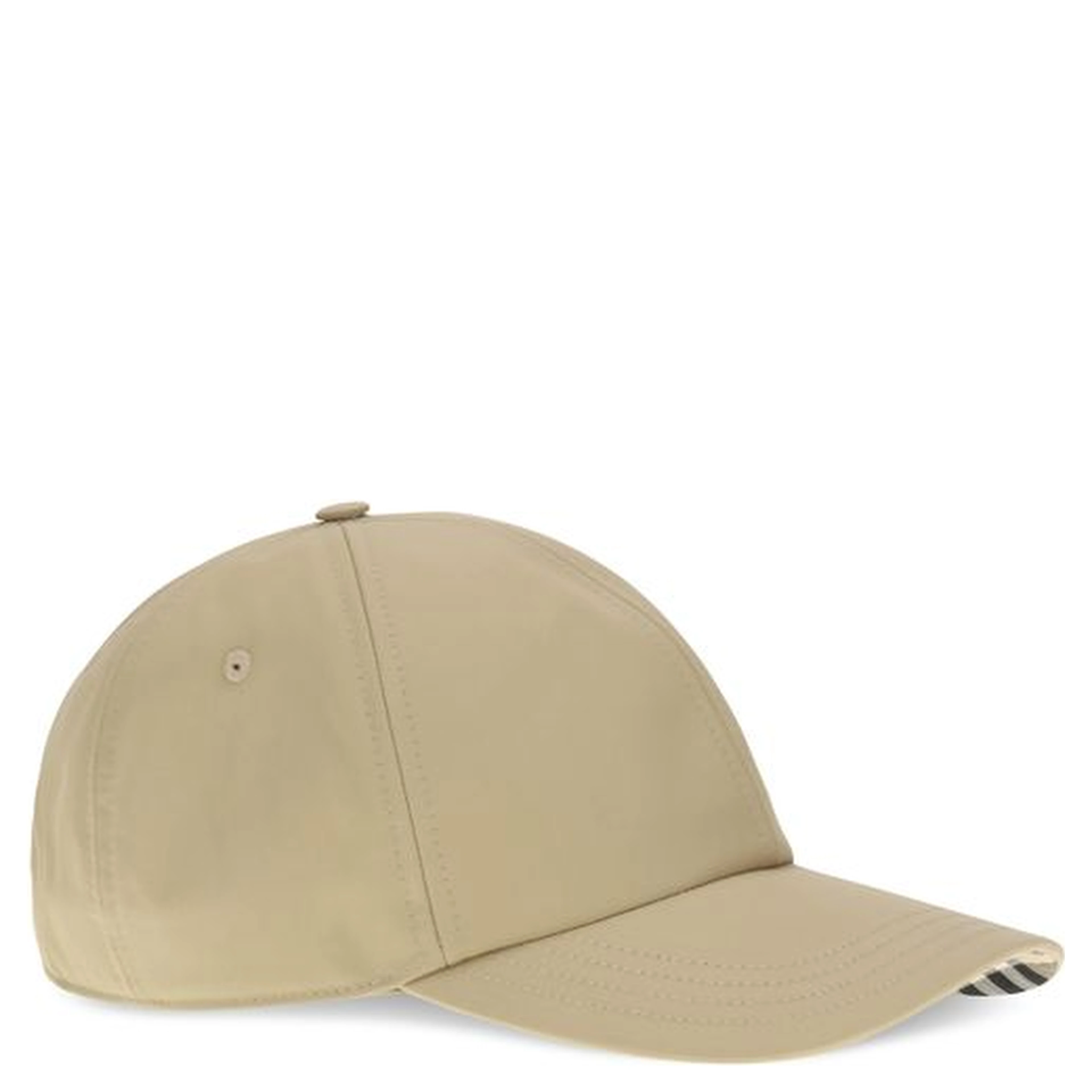 Beige Cotton Cap (Baseball Hat)