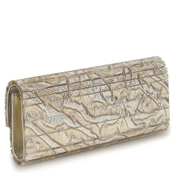 Gold Plexiglass Shoulder Bag
