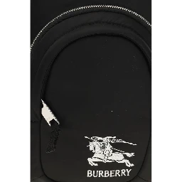 Black Fabric Shoulder Bag