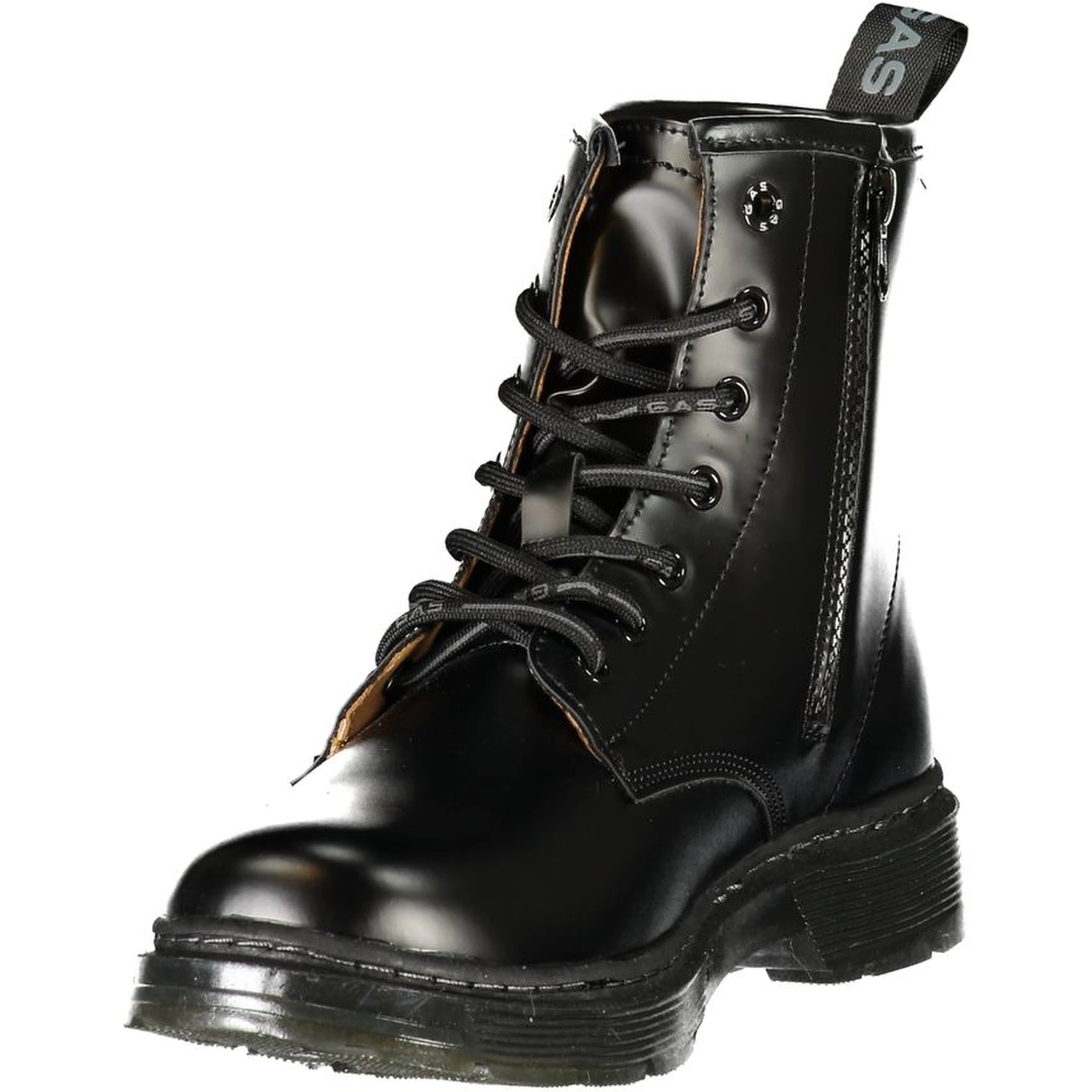 Black Polyurethane Women's Boot