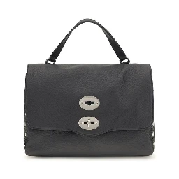 Blue Calf Leather Bos Taurus Handbag