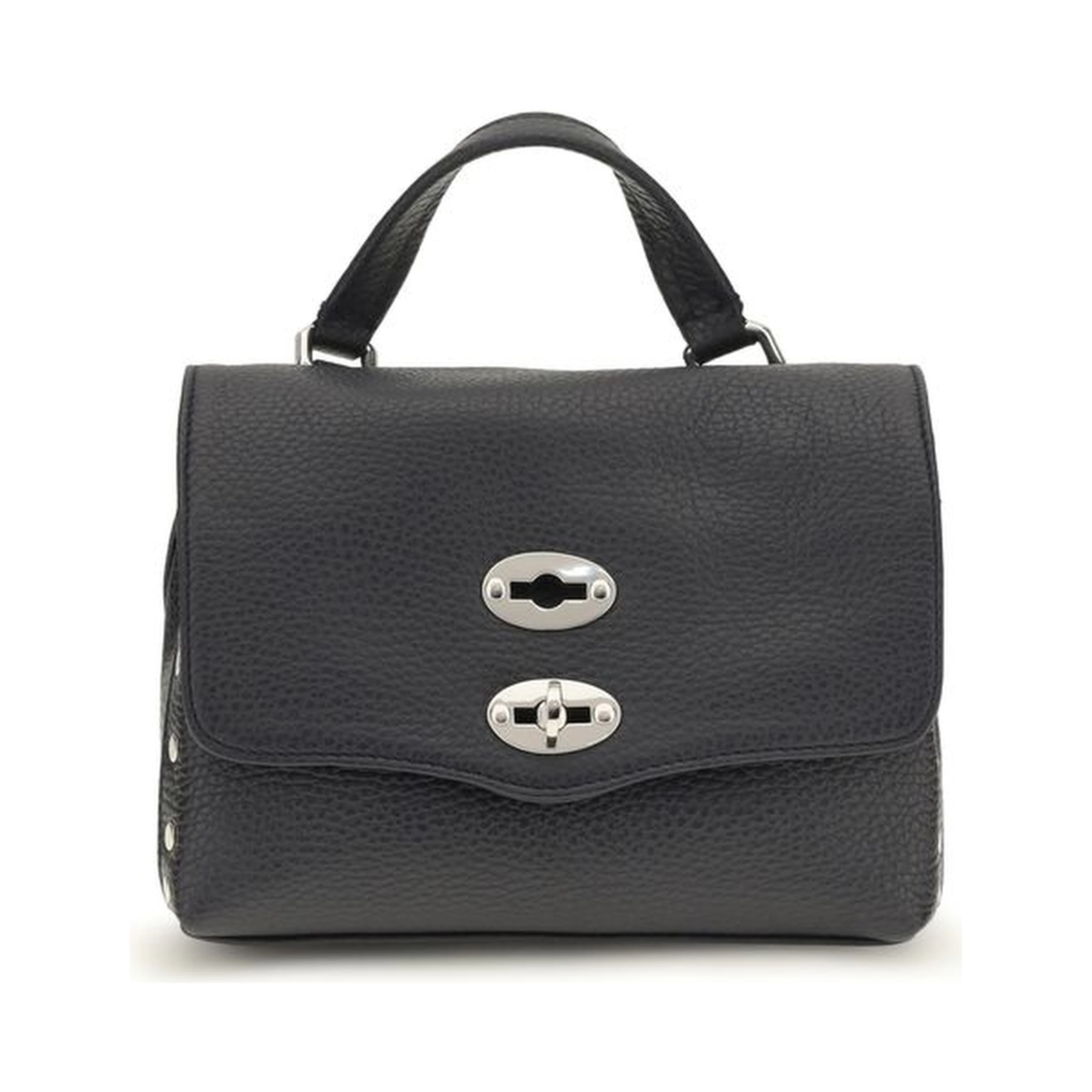 Blue Calf Leather Bos Taurus Handbag