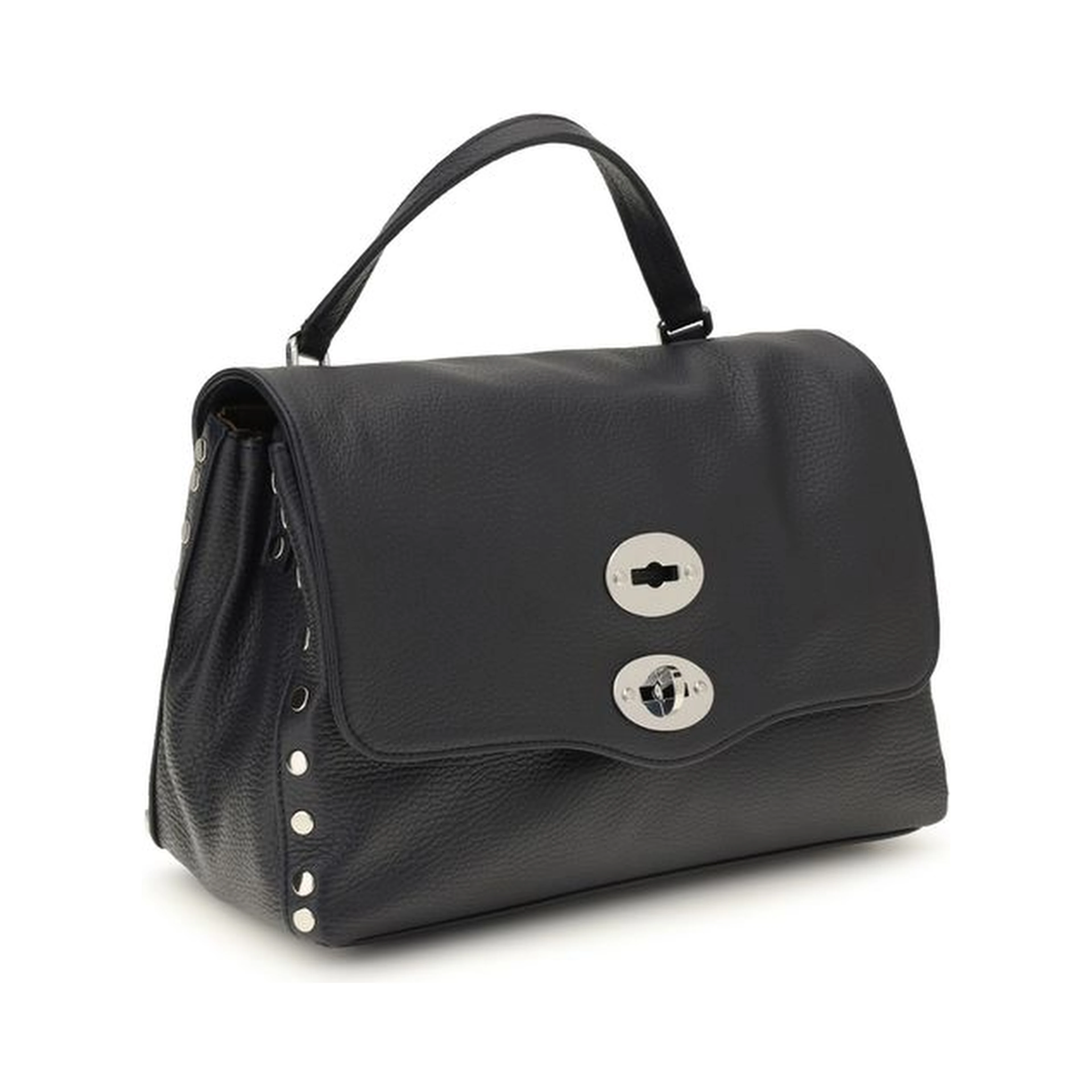 Blue Calf Leather Bos Taurus Handbag