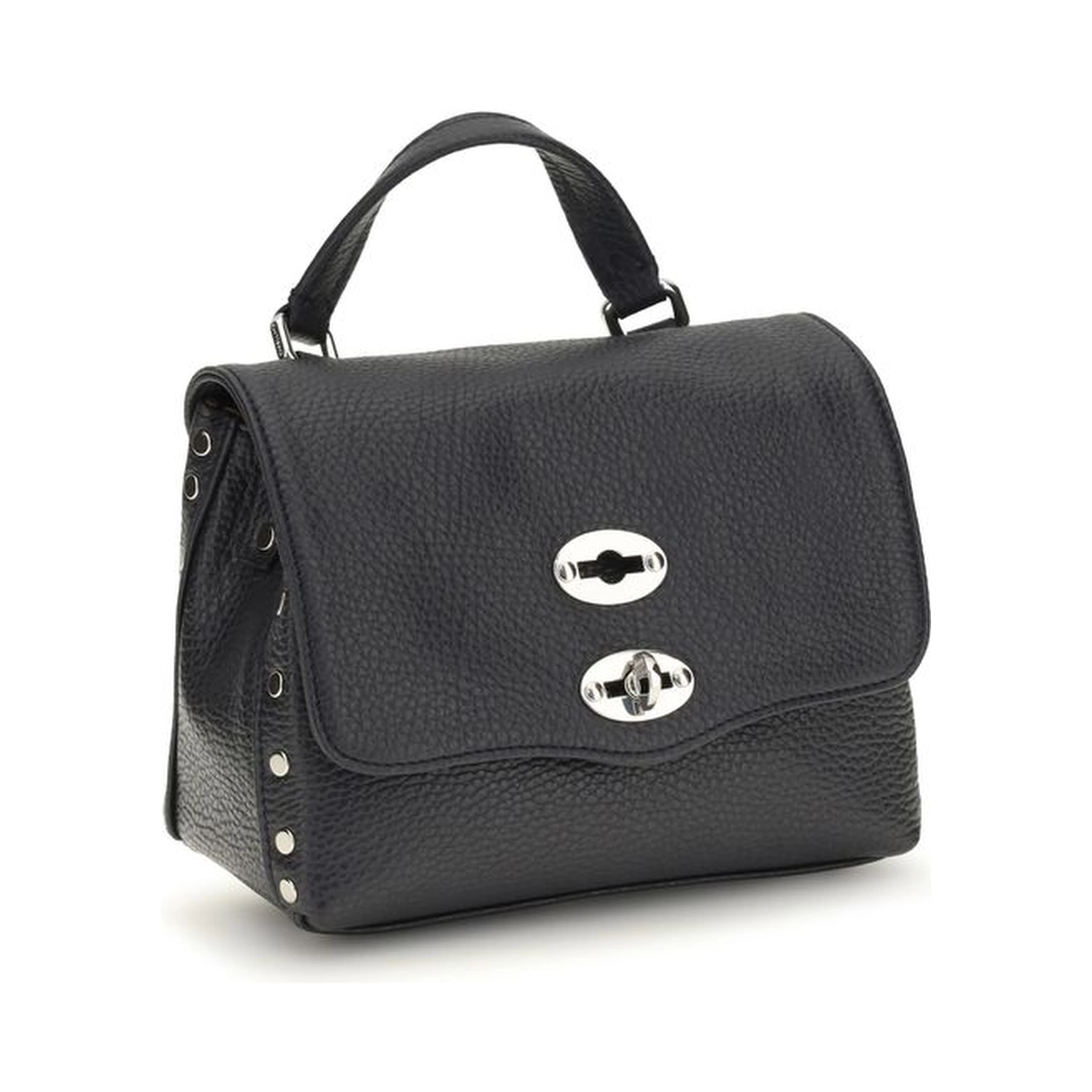 Blue Calf Leather Bos Taurus Handbag