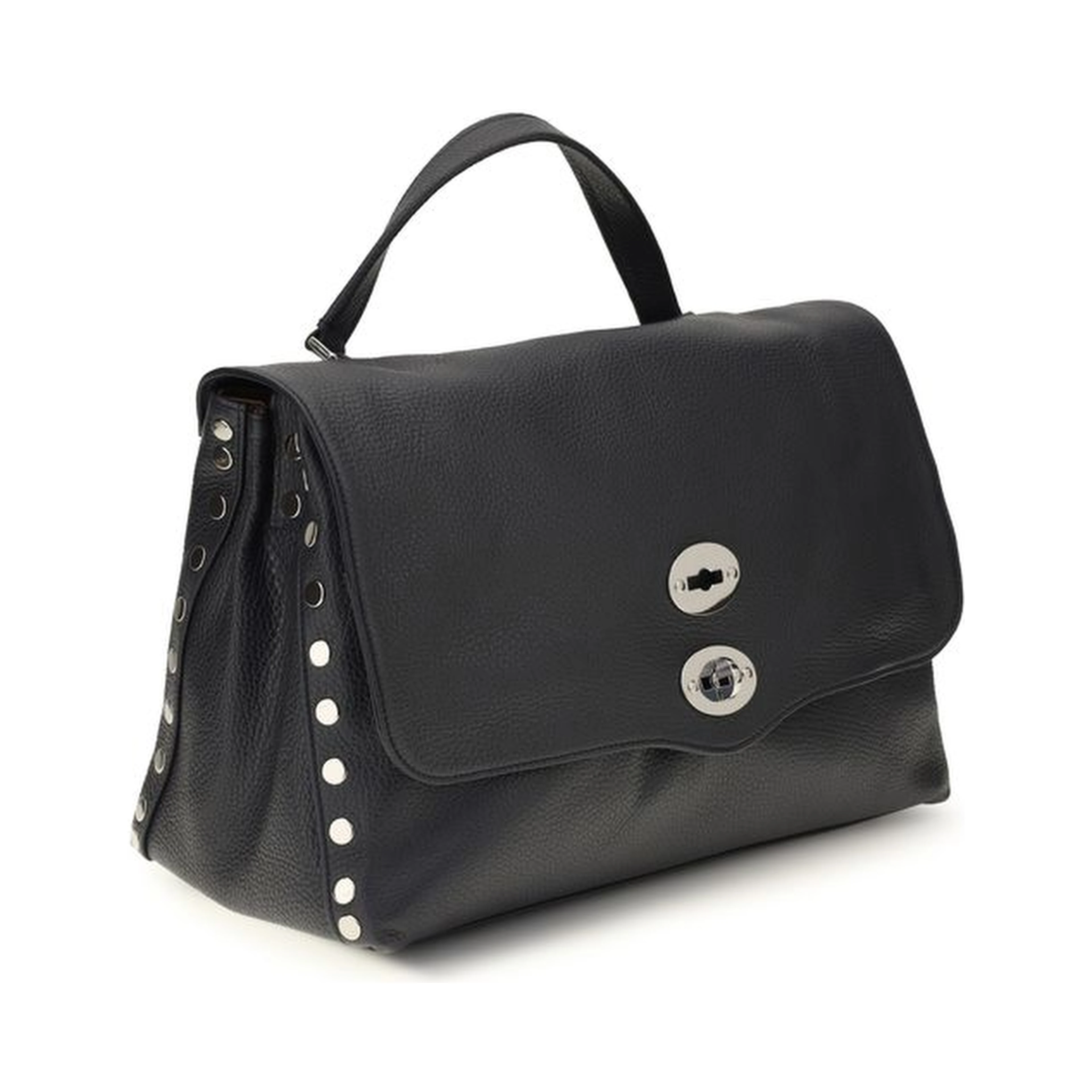 Blue Calf Leather Bos Taurus Handbag