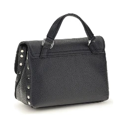 Blue Calf Leather Bos Taurus Handbag