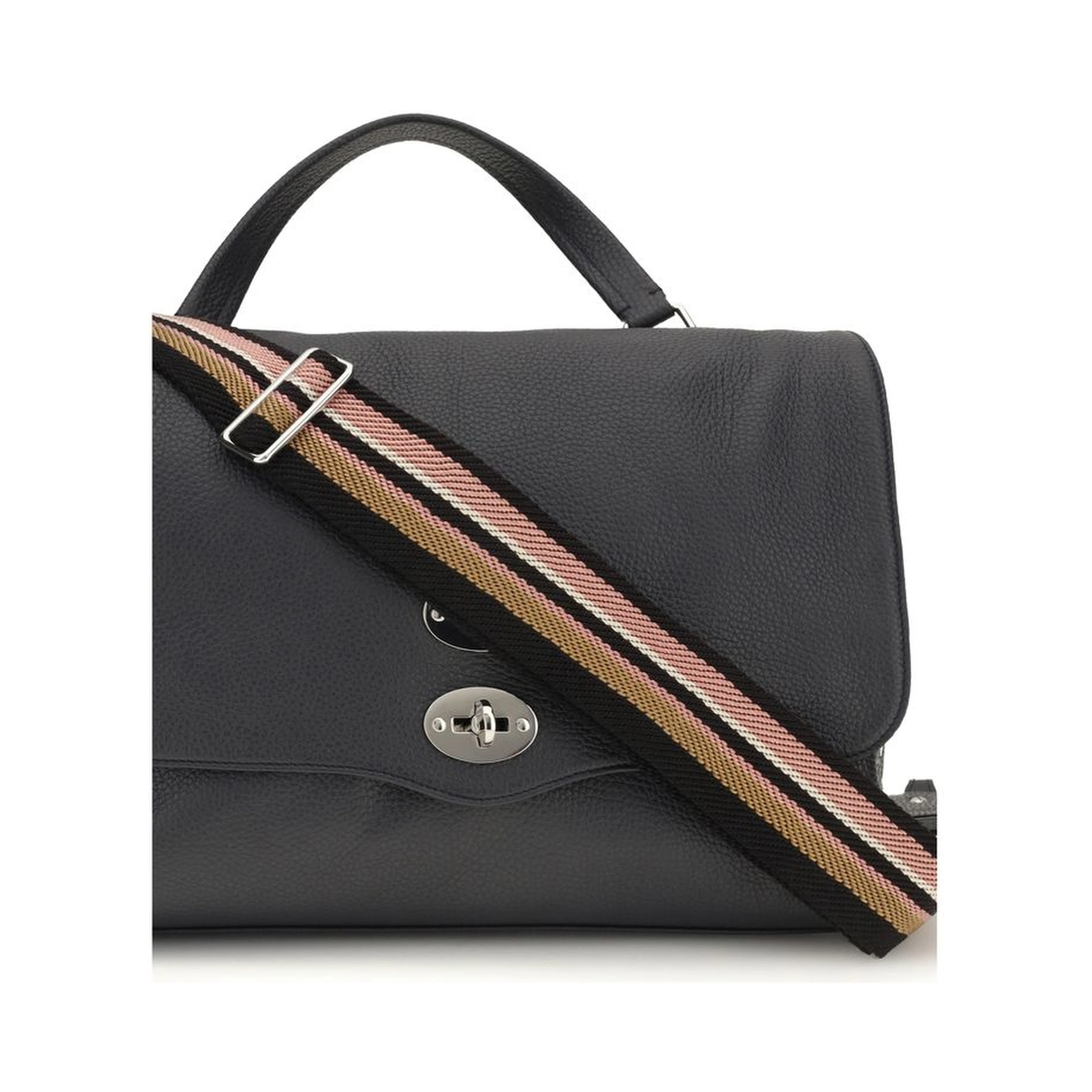 Blue Calf Leather Bos Taurus Handbag