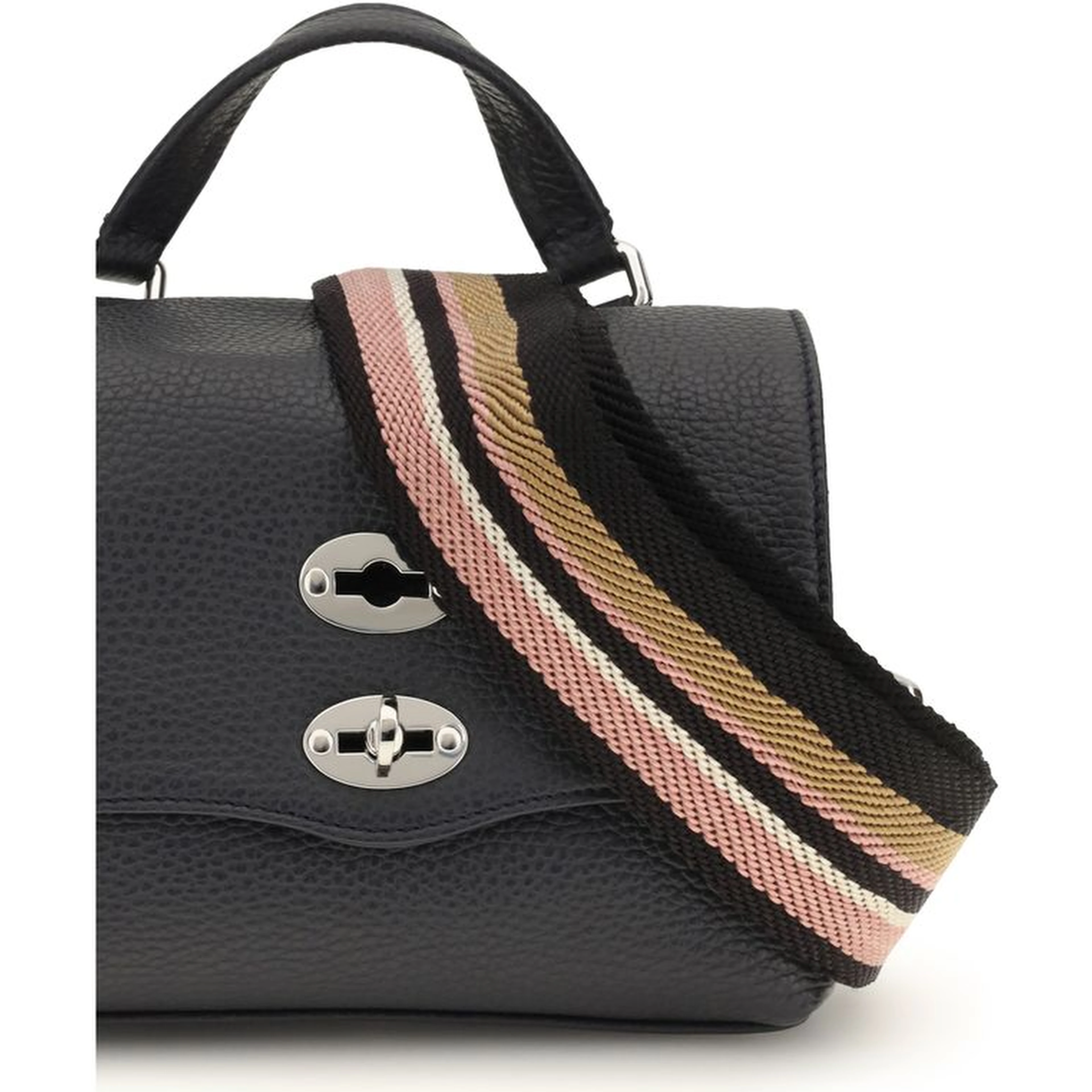 Blue Calf Leather Bos Taurus Handbag