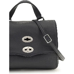 Blue Calf Leather Bos Taurus Handbag