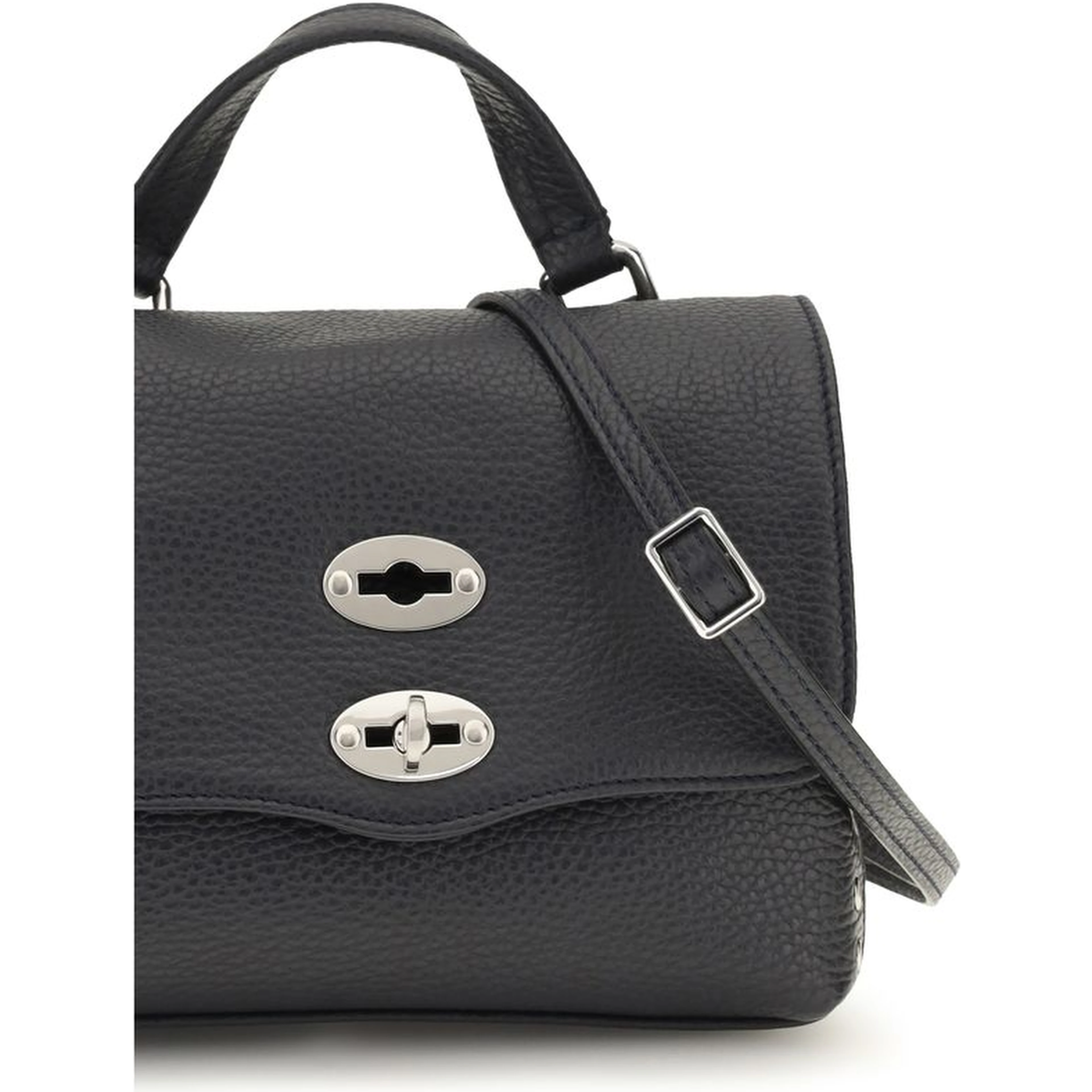 Blue Calf Leather Bos Taurus Handbag