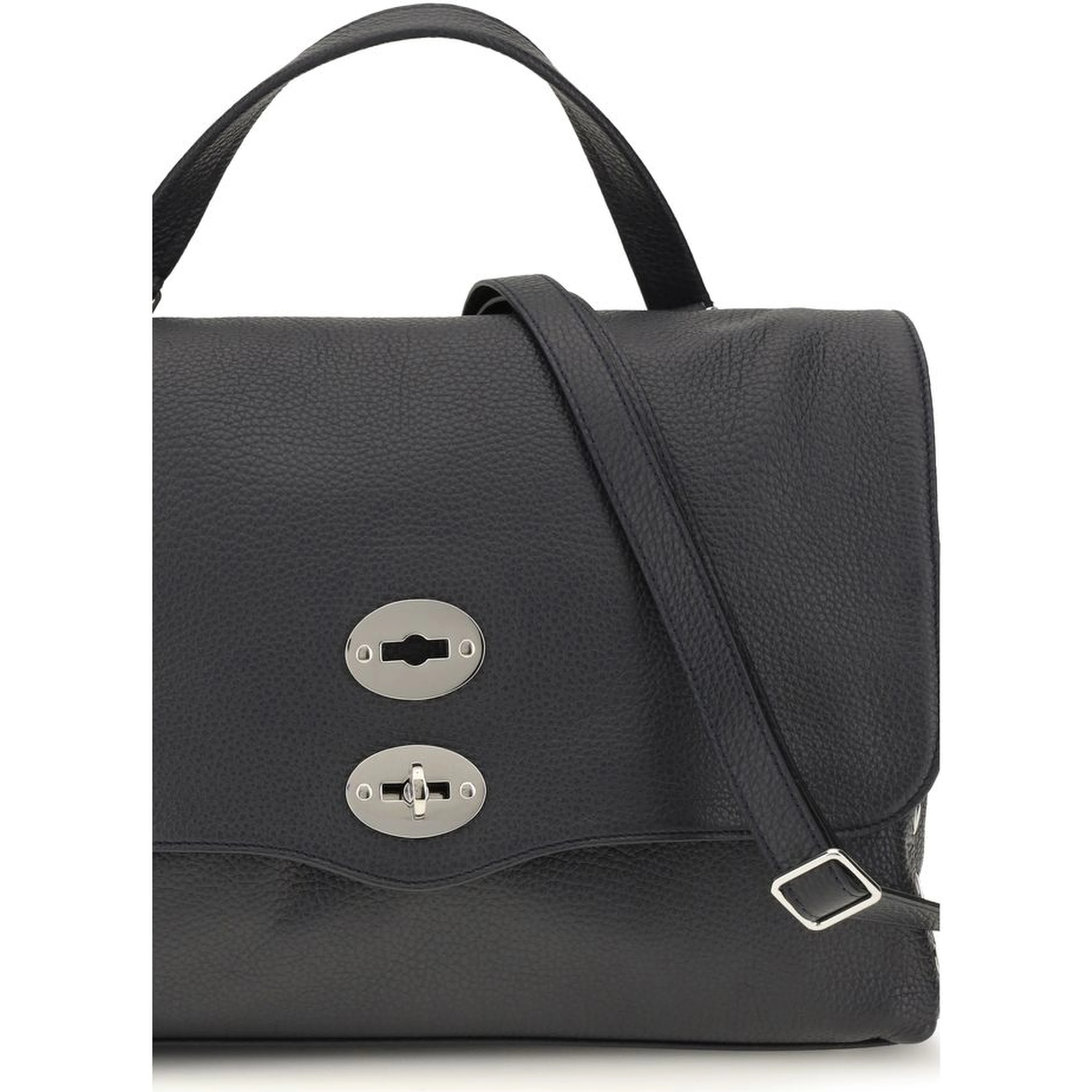 Blue Calf Leather Bos Taurus Handbag